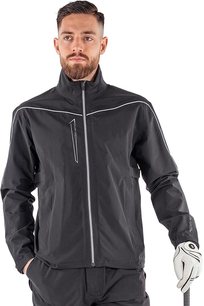 Galvin Green Mens GORE-TEX Paclite Waterproof Golf Rain Jacket, Packable Golf Jacket Men in Sizes M-XXL