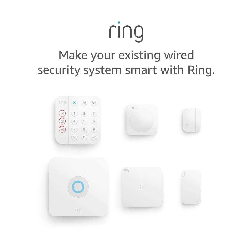 Ring Alarm Pro - Professional Home Security System with Built-in eero WiFi 6 Router
